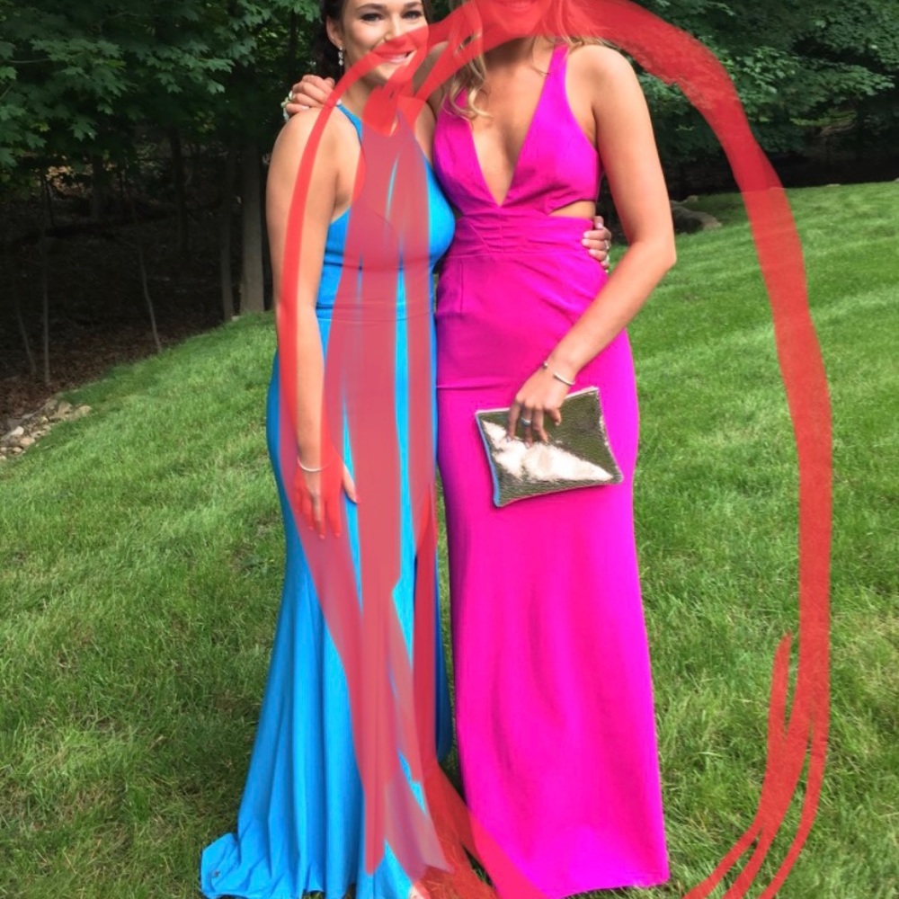 PINK JAY GODFREY DRESS WORN ONCE!!!